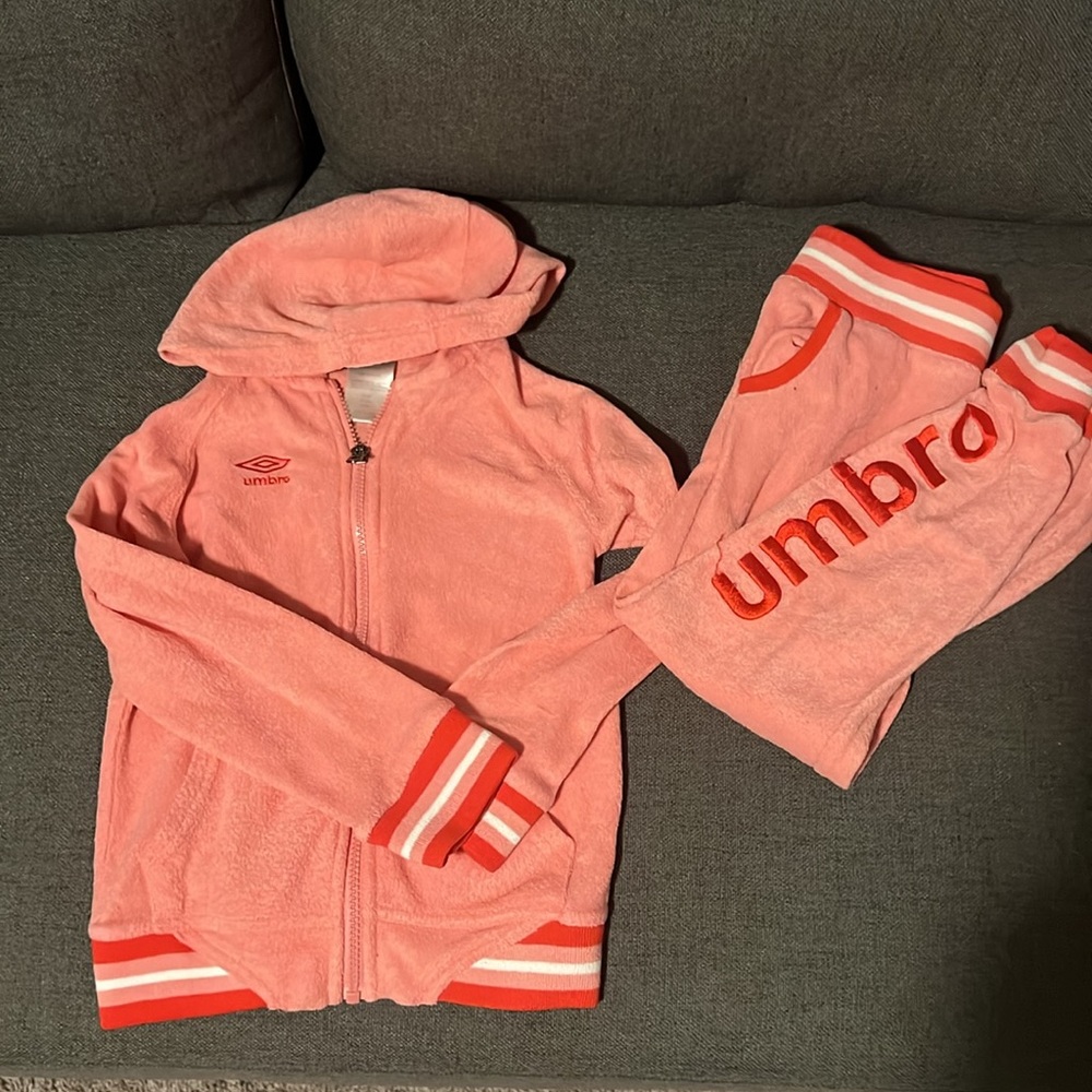 Umbro Matching Sweatsuit Set Size Small (6)